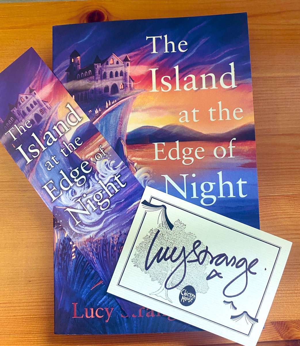 A new @theLucyStrange book is a glorious thing and our customers certainly agree, already doing very well here in the shop #TheIslandAtTheEdgeOfNight is also available online with signed bookplates & bookmarks! rocketshipbookshop.co.uk/product/the-is… Cover art: @katiehickey195 @chickenhsebooks
