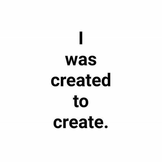 We are gifted to be able to bring to life somthing out of seemingly thin air. What a feeling it is to bring the idea to life. Keep creating