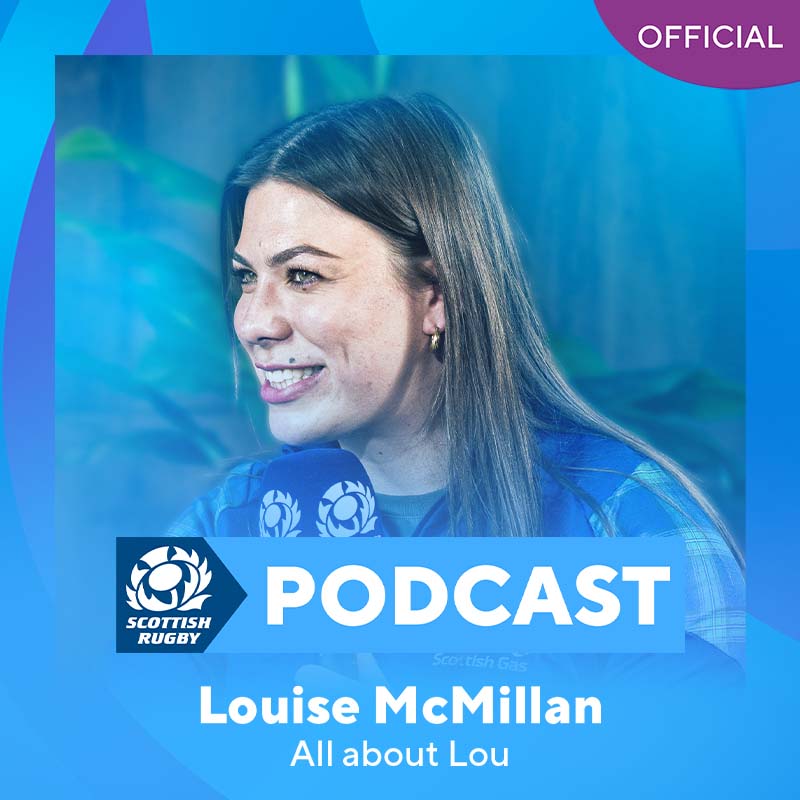 Catch up on the Official Scottish Rugby Podcast as Louise reflects on reaching milestone cap number 50 for Scotland 🏴󠁧󠁢󠁳󠁣󠁴󠁿 Listen ➡️ tinyurl.com/4584uyyw