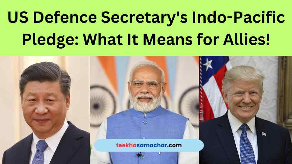 🌊 Ensuring stability in the Indo-Pacific! US Defence Secretary Lloyd Austin underscores the importance of bolstering India's military capabilities for regional security. Read more about the commitment to a strong US-India partnership. 

#IndoPacific #DefenceNews #teekhasamachar