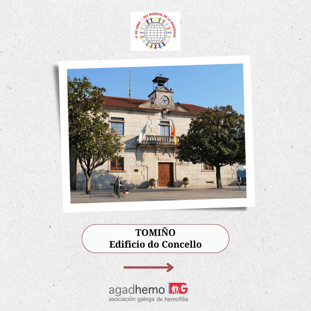 Agadhemo's tweet photo. Polo día #diamundialhemofilia o 17 de abril iluminaranse de vermello 9 puntos:
1.Ourense: Ponte Romana
2.Santiago de Compostela: Pazo de Raxoi
3.Coruña: Fonte 4 Camiños
4.Tomiño: Edificio do Concello
Participa:
#diamundialhemofilia
#whd2024
Mencionarnos @Agadhemo https://t.co/l5WzVyA7ET