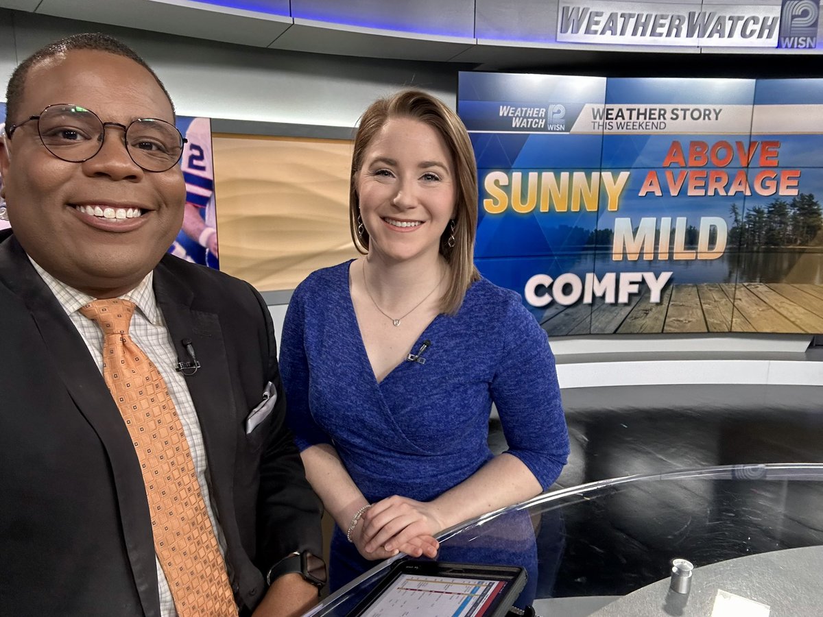 Good morning, FRIDAY! Check out the weather story for the weekend; sunny, mild, comfy. Sounds perfect to me!😎 ☀️ @WISN12News 4:30-7AM 📱WATCH LIVE: wisn.com/nowcast