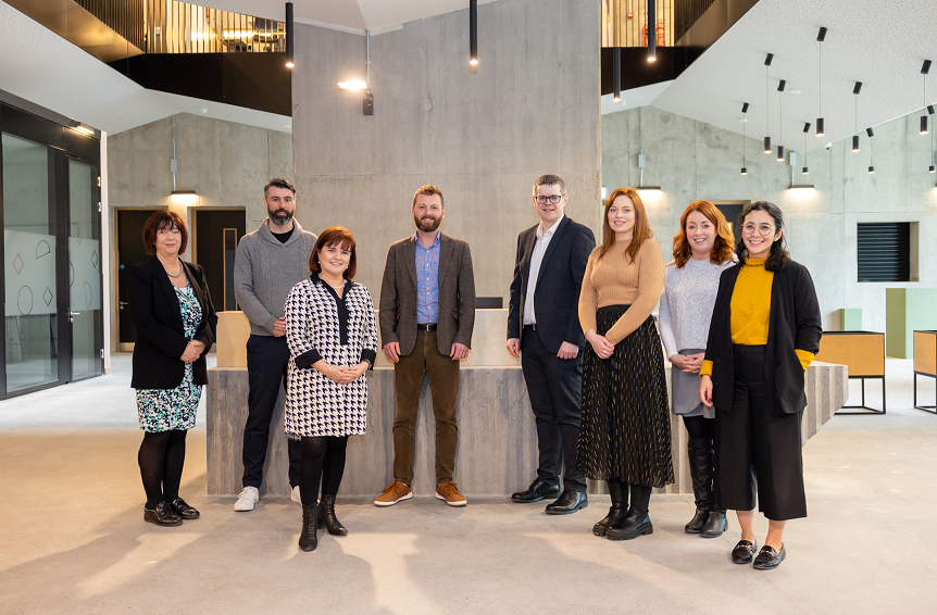 Best of luck to the new Work IQ building due to open shortly in Belgard Square Tallaght It is a new centre for entrepreneurs providing offices, conference and co-working space A TUH delegation who visited Work IQ were impressed with the facilities @WorkIQTallaght