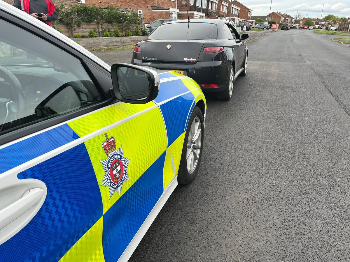 #StensonFields A intel led stop on this one. Being driven by a male with an expired provisional licence and no insurance. Claims he was just test driving it around the block 🤥 You know what happens next. #Seized and #Reported #Chancer #NotOurFirstRodeo #Gp1 @DriveInsured