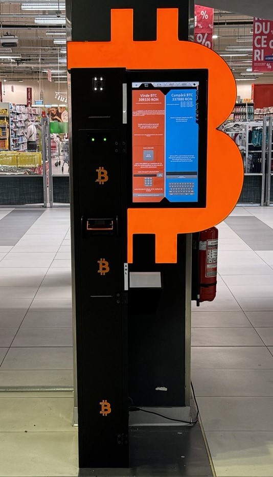 📢Va anunțăm că 🏧 Bitcoin din AUCHAN TÂRGU MUREȘ  a fost înlocuit cu unul nou facilitând accesul rapid și ușor la lumea fascinantă a criptomonedelor. 
🕕Luni - Duminică, între 07:00 - 22:00
📍Bulevardul 1 Decembrie 1918 Nr. 291
✅Sold 38120 RON
#targumures #bitcoin #atm #bitomat