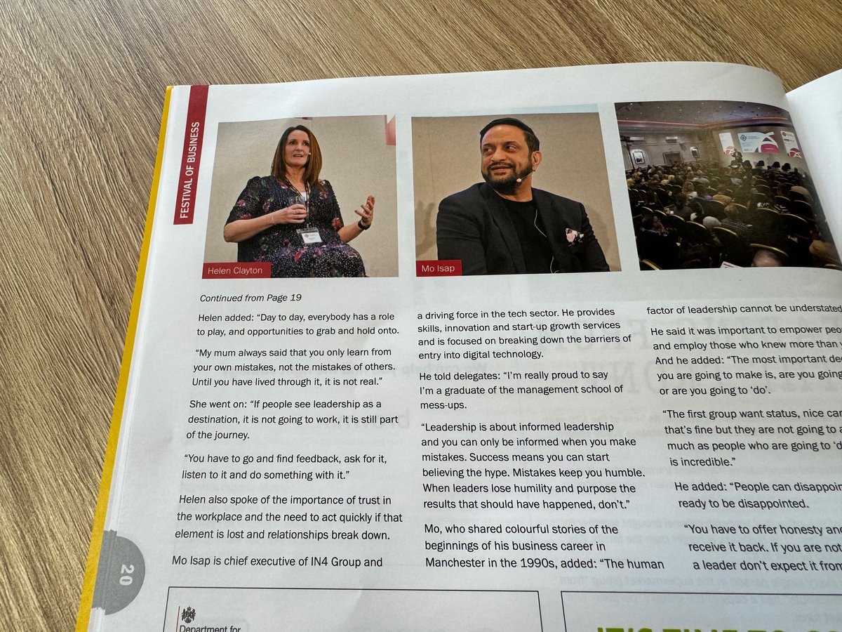 We are delighted to see PM+M’s managing partner, Helen Clayton in the 'Leading from the front' feature in the latest issue of Lancashire Business View! Read more on page 20 of LBV's latest issue 👉 bit.ly/3VBG0Hs