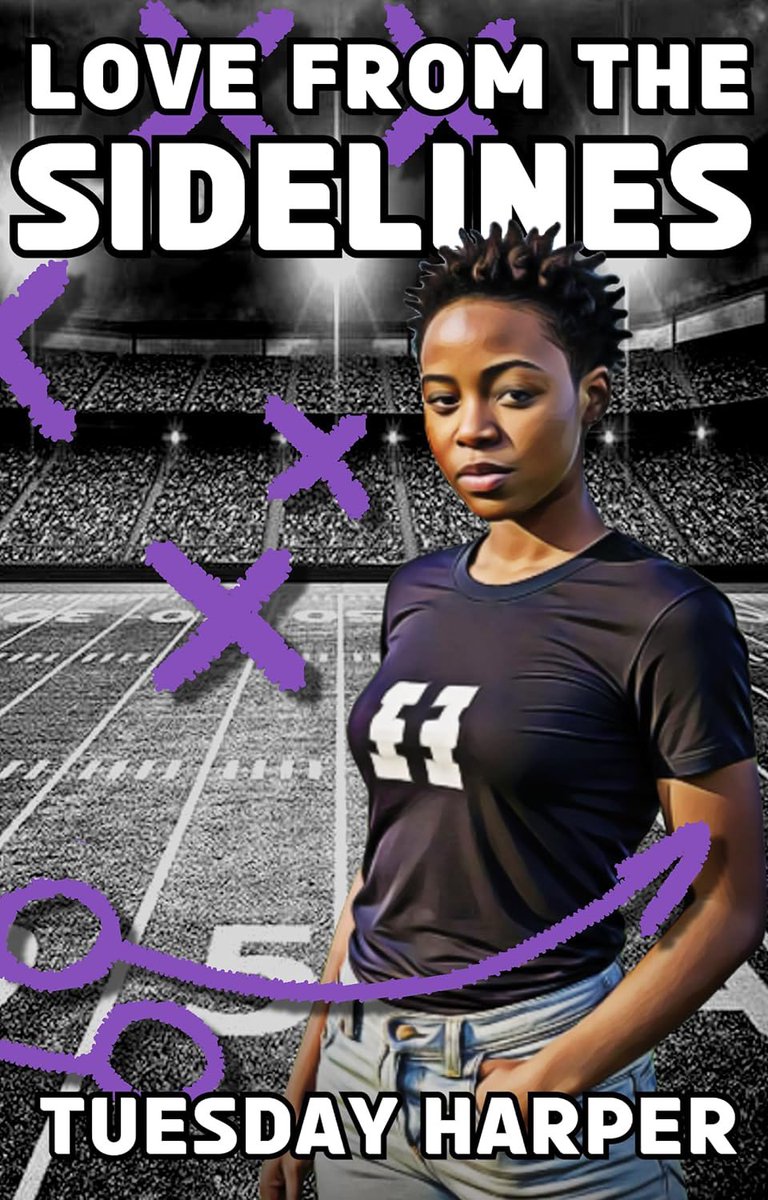 📣 New Release Alert ‼️ Love From The Sidelines a heartwarming sports themed Lesbian Romance on Amazon! Follow the journey of a small town sapphic single mom in a captivating love story #LesbianRomance 🏈💜#NewRelease #LoveFromTheSidelines #BookBoost #footballgame #sapphic