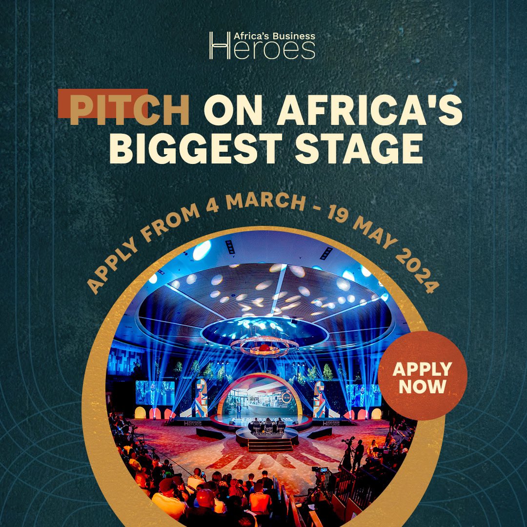 Are YOU the next Africa’s Business Hero? 🌍 Is your business registered and operational in Africa? 🫶🏿 Are you an African entrepreneur creating positive impact? 📈 Does your business have a 3-year track record? 🫵🏿If so, this is YOUR time! Apply to Africa’s Business Heroes…