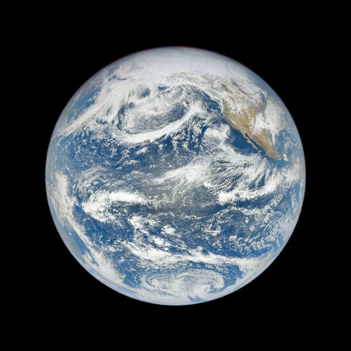 22:08 on Tuesday April 9th, over the North Pacific Ocean