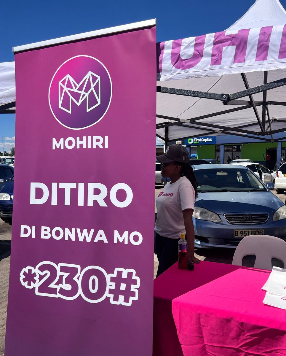 mohiribw's tweet photo. Hey Friends!👋 

We are still HERE! 

Make sure to catch us at the Mogoditshane Supa Save mall for the latest on Mohiri's SMS Job Alerts service. 

Remember you get your first 1 Day and 1 Week Mohiri Subscription FREE!

#Mohiri #DiBonwaKae https://t.co/RTCExcqlsv