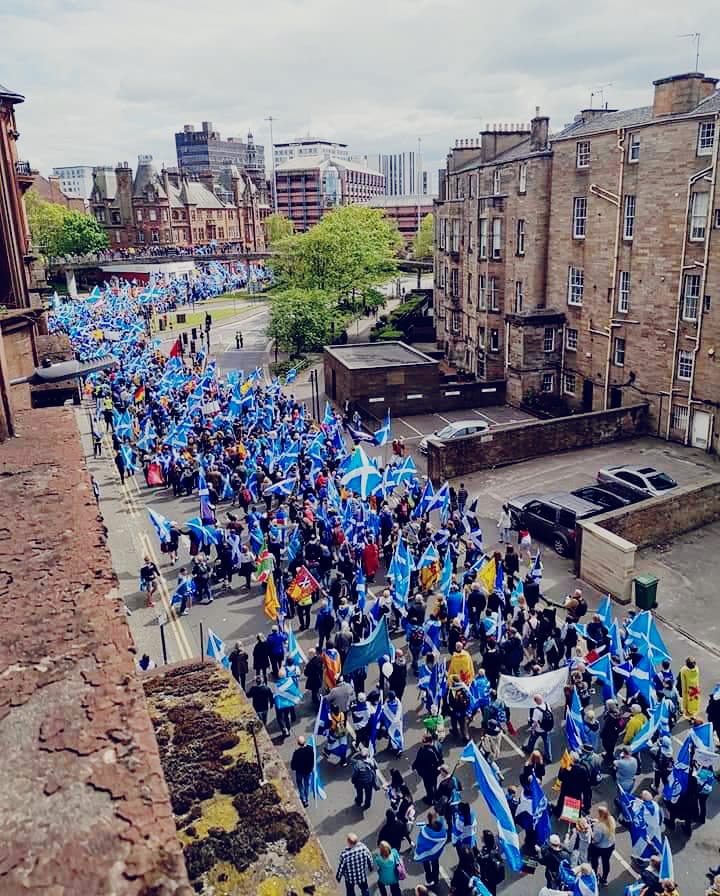 FREEDOM FOR SCOTLAND! #YES #AUOB 🏴󠁧󠁢󠁳󠁣󠁴󠁿 Make sure to attend the National demonstration for self determination at Glasgow on Saturday 4 May. MARCH FOR INDEPENDENCE 🏴󠁧󠁢󠁳󠁣󠁴󠁿 GLASGOW - SATURDAY 4 MAY #AUOBGlasgow