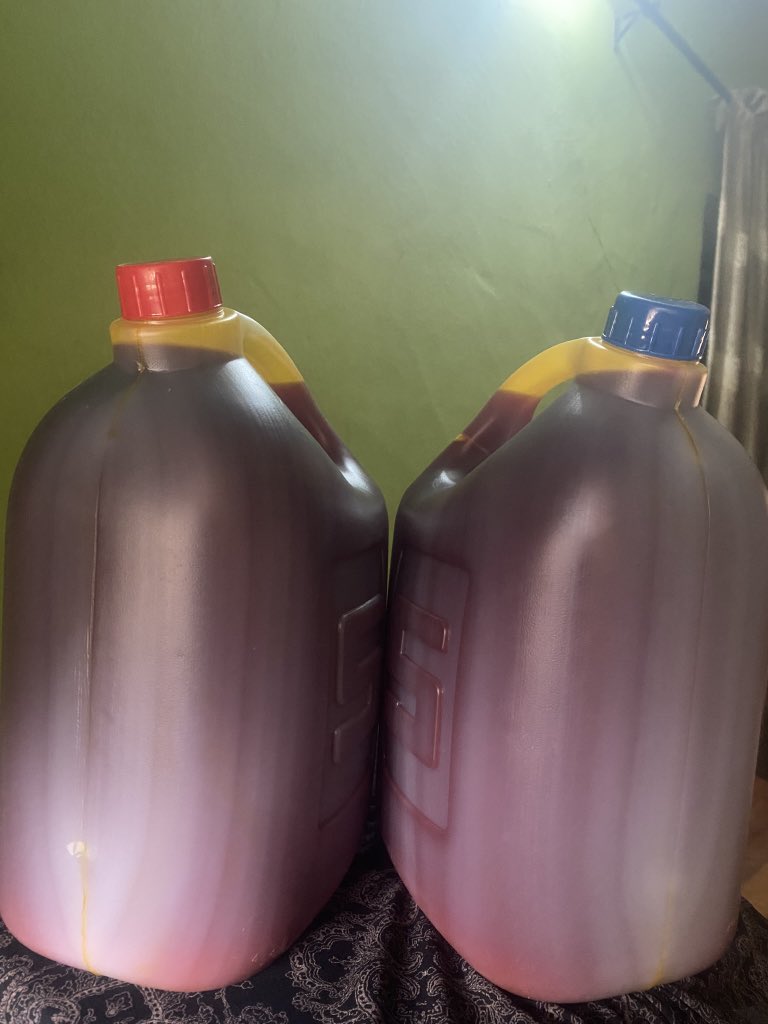 Fresh unadulterated palm oil from the East ❤️ 5l -6k 10l-12k 12l- 14,500 15l- 18,000 25l-32,000 30l- 38,000