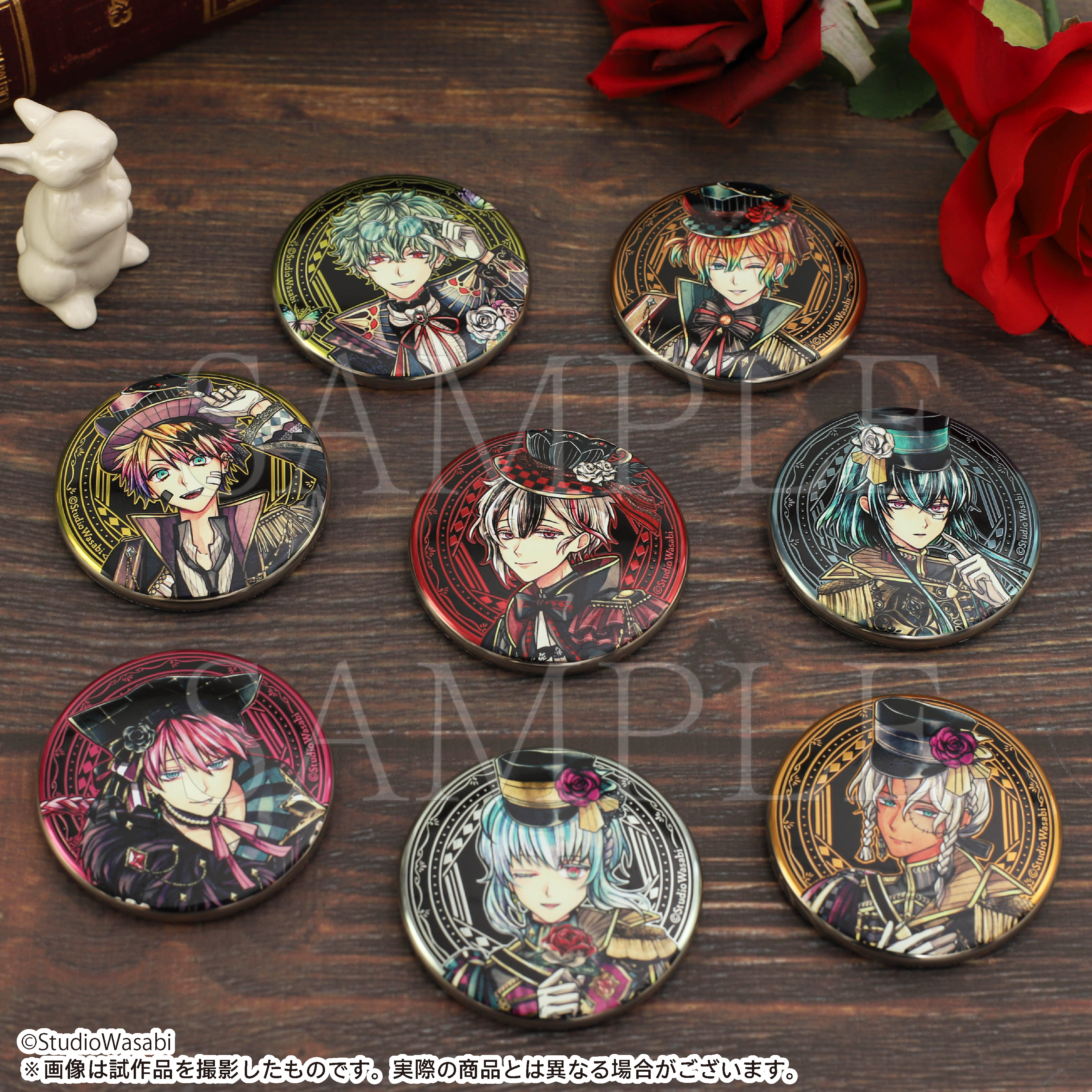 特別セーフ 悪魔執事と黒い猫展【公式】 على X:  ピンズ・ピンバッジ・缶バッジ