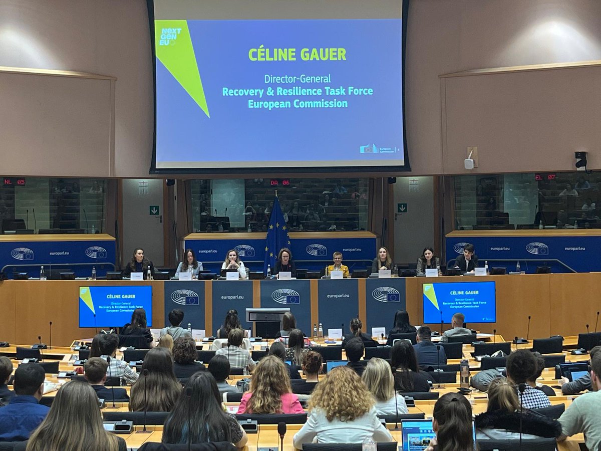 Do you know what the Recovery and Resilience Facility (RRF) has in store for young people? Peek into the event at the #EUYouthWeek 2024, highlighting what positive changes the RRF can bring for the young generation and how young people have already benefitted! #NextGenerationEU