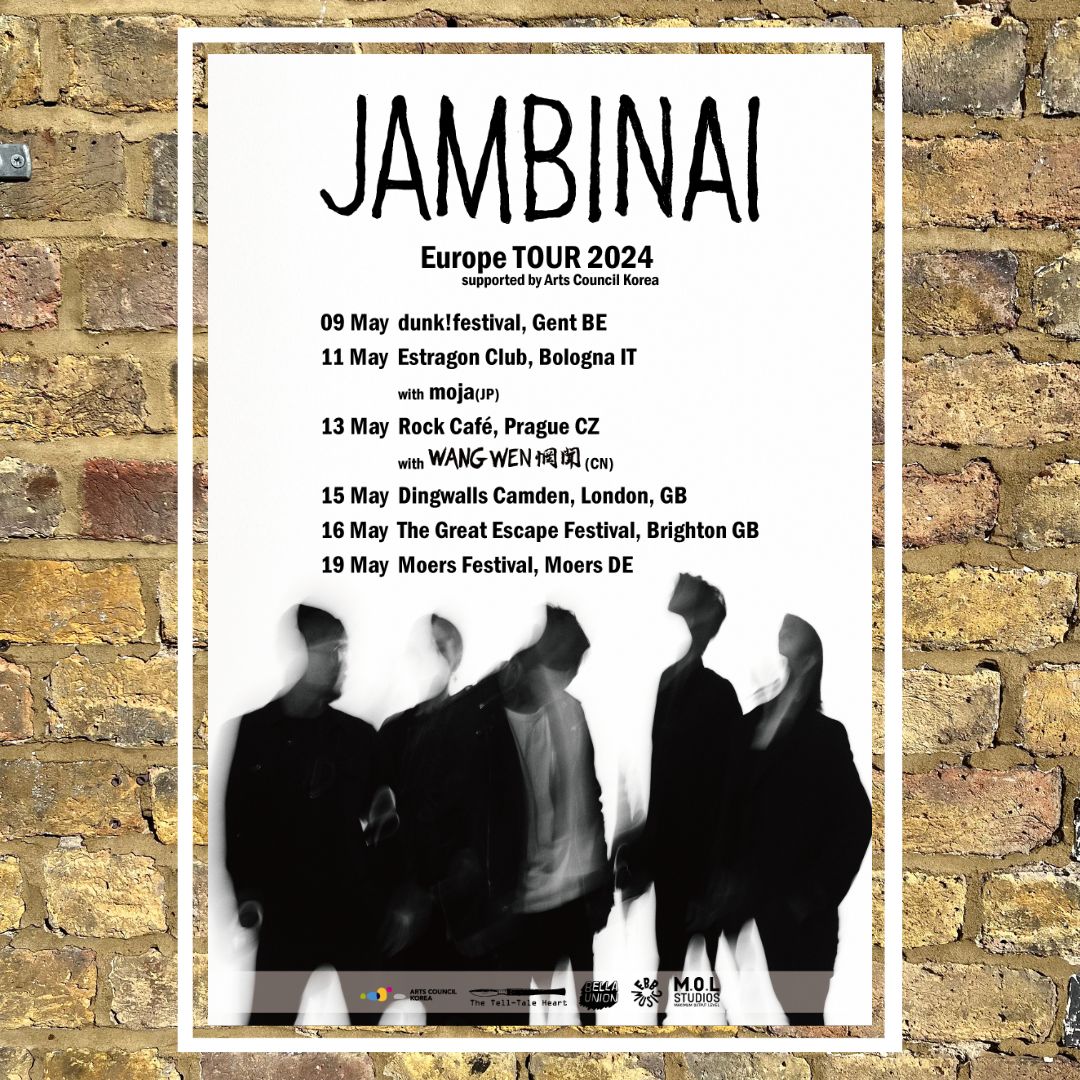 ☂ Seoul-based post-rock outfit <a href="/Jambinai/">JAMBINAI잠비나이</a> will begin their European tour next month, which will see them coming for you in Camden - FFO:  Explosions in the Sky, Godspeed You! Black Emperor, and Mogwai.

🎟: dingwalls.com/gig/jambinai-%…