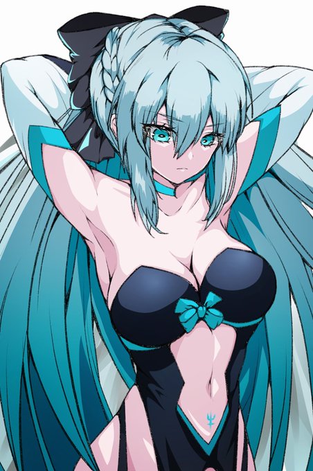 戦支度をするモルガン陛下  #FGO 