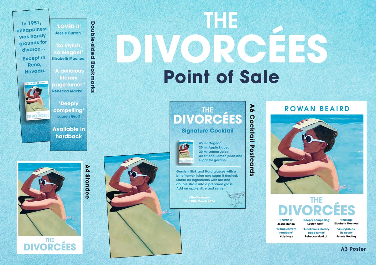 Hooked by the premise of #TheDivorcees? Just a reminder that we have the following POS available. DM or email sales@bonnierbooks.co.uk to claim yours!