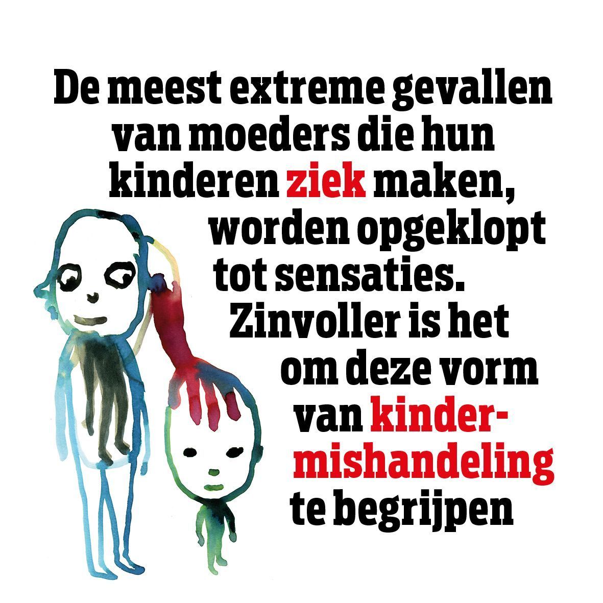 Sinds een paar jaar zeggen artsen: dit is vooral hele zware kindermishandeling. Opzettelijk en weloverwogen. buff.ly/3TTpP5L