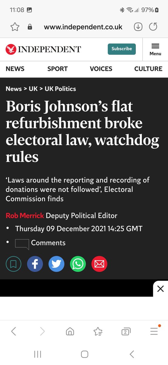 @PaulBrandITV Want the police to investigate this @metpoliceuk are you investigating BORIS JOHNSON