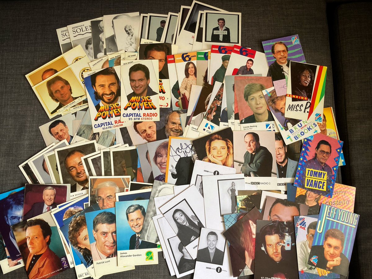 Us: We absolutely categorically 100% do NOT need any more radio photocards in our house.

Also us after a recent delivery: 🙈

#photocardfriday #radiomerch #retroradio #anorak