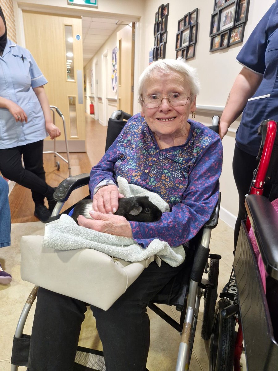 Residents at our #ExtraCare scheme, The Water Mill in #Walsall enjoyed a visit from a local farm on wheels! 

From cuddly rabbits to adorable lambs, it was a day filled with smiles and snuggles. 🐑🐇

Who knew the best adventures can be at your doorstep? 🏠😀

#Community