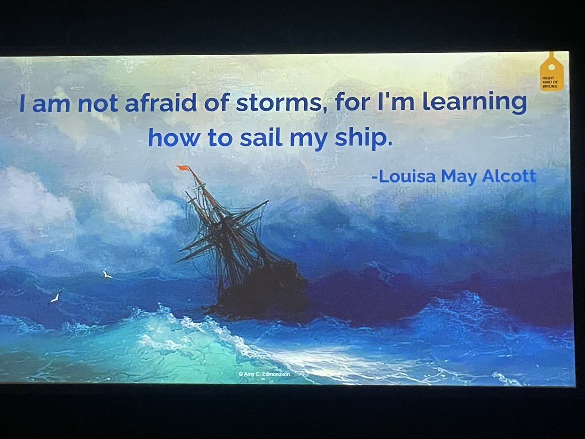 An honour to listen to @AmyCEdmondson today, reflecting on how we value ‘failure’ & creating #psychologicalsafety @QualityForum #Quality2024 @nelftqis