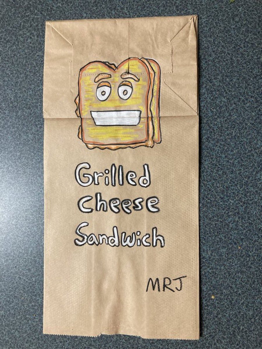 National Grilled Cheese Sandwich Day! Make a Paper Bag Puppet! #GrilledCheeseSandwich #Sandwich
#NationalGrilledCheeseSandwichDay #Cheese #PaperBagPuppet #Art #Drawing #Teaching #ArtTeacher #School #Lesson #Restaurant #News
