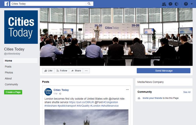 Follow us on Facebook for the latest trends in local government, smart city, urban mobility and liveability! 👉 facebook.com/citiestoday/ #localgov, #smartcity and #mobility!