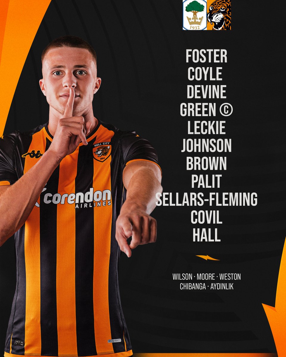 📝 Here is how the Under-21s line-up against @LaticsOfficial in the #U21PDL! 4⃣ Changes 💪 Jack Leckie makes his first start 👏 U15 Bobby Moore is named in the squad 🐯 #hcafc #hcafcU21