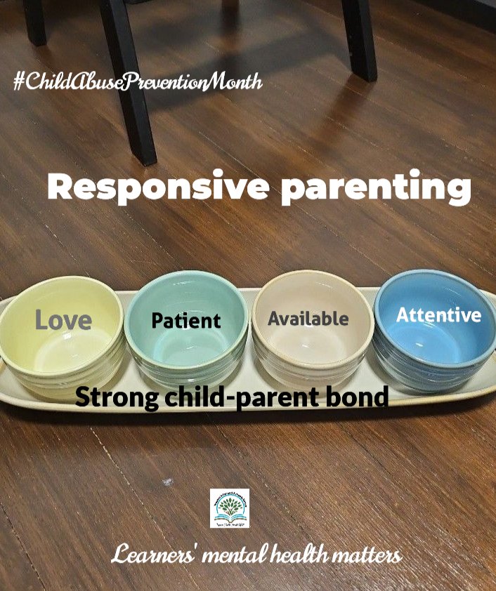 Serving  bowls of responsive parenting
#ChildAbusePreventionMonth
#ACEsmythsandfacts
#Responsiveparenting