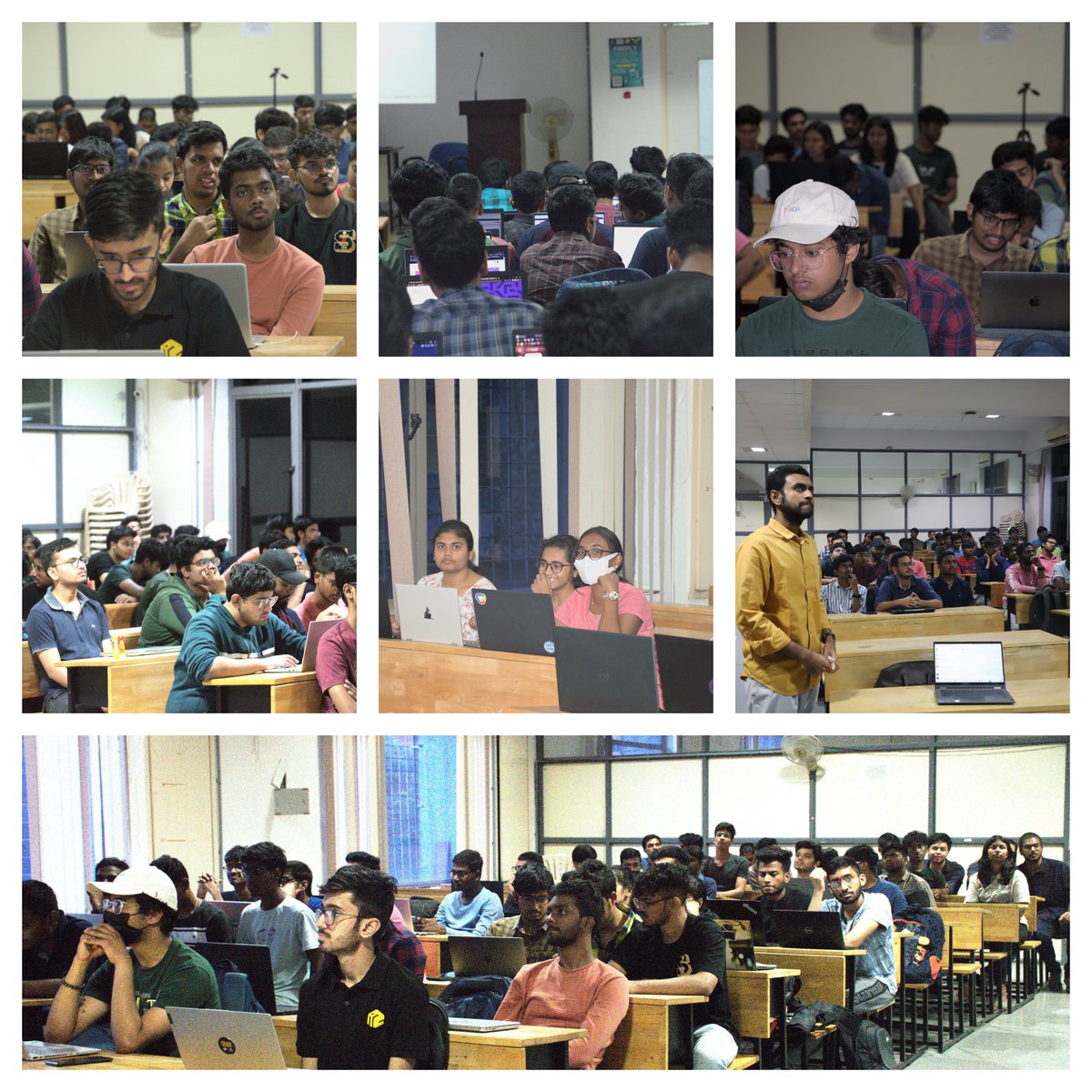 Held a @Filecoin @fvmdev @IPFS
workshop at IIIT Bangalore 

Amazing turnout & great people
Super Energetic session    
#BUIDL in #web3   
Exploring #FVM
Looking forward to the ideas!       

Thanks to @FilFoundation @protocollabs

Thank you IIITB
hosting us!