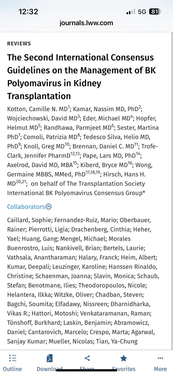 The Second International Consensus Guidelines on the... : Transplantation journals.lww.com/transplantjour…
…amazing team spirit