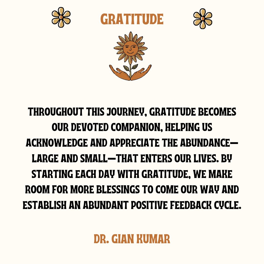 Gratitude 🌻 . . . . . . . . #Giankumar #giankumarquotes #gratitude #abundance #abundancemindset #gratitudeattitude #love #happiness #positivevibes #positivity