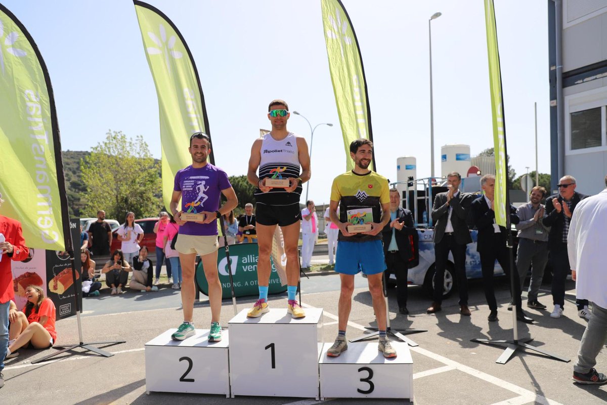 Podium femení 10 km: 🥇Elena Soriano (Ilunion) 🥈Míriam López (CAP Cerdanyola Ripollet) 🥉Marta Montserrat (Centre Corporatiu @icscat) Podium masculí 10km: 🥇David Cuesta (CAP Cerdanyola – Ripollet) 🥈Roger Esteban (Centre Corporatiu @icscat) 🥉Rubén García (@vallhebron)