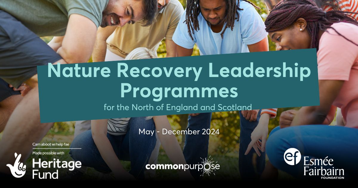 Join our Nature Recovery Leadership Programmes in Scotland and the North of England. Apply now! #NatureRecoveryLeadershipProgramme #BiodiversityConservation
