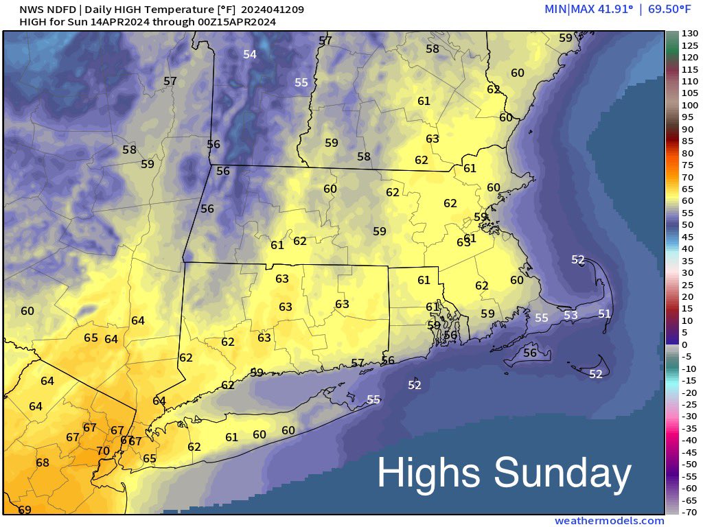 It remains unsettled through the weekend….but certainly not a washout. Mostly cloudy and cooler tomorrow. An isolated light shower or a few sprinkles are possible, but most stay dry. A few breaks of sun likely too. Breezy W to NW winds. Highs in the low to mid 50s. Cooler in…