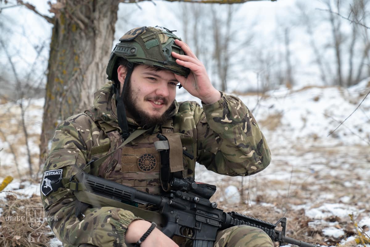 M4A1 Carbines used by Ukrainian 67th Mechanized Brigade, March 2023.