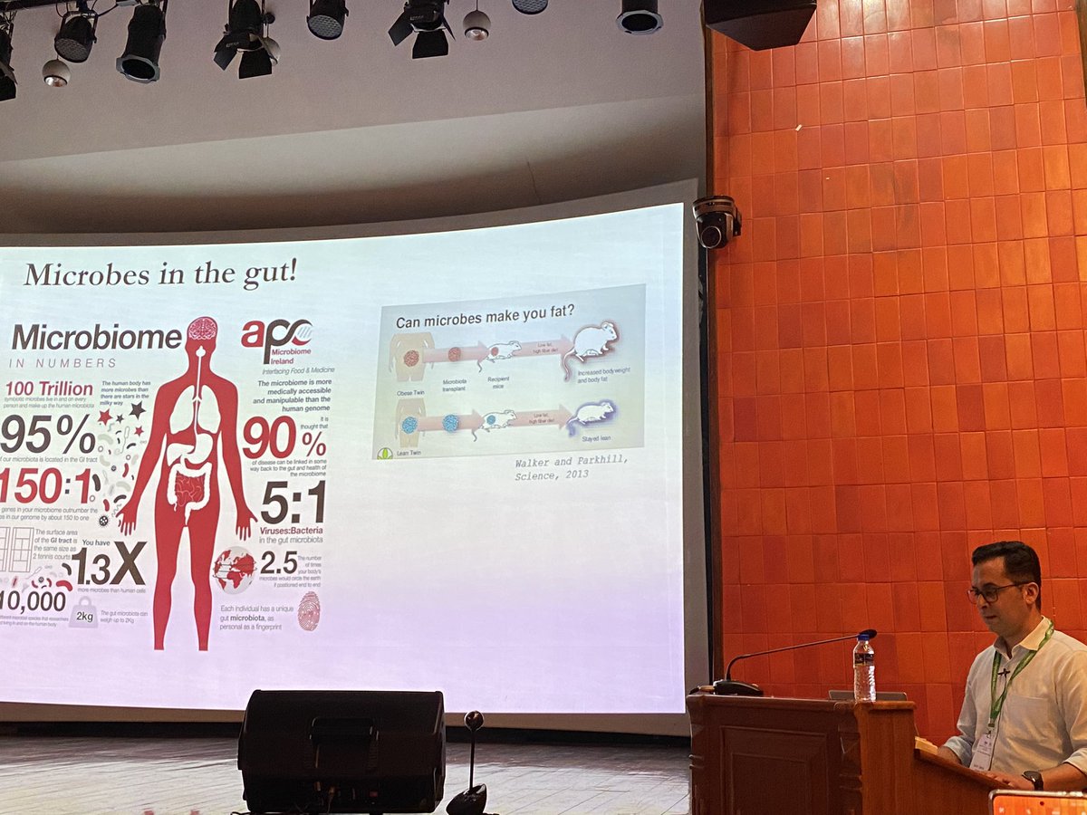 An interesting talk by <a href="/dhirajdhotre/">Dhiraj Dhotre</a> Dr Dhiraj Dhotre <a href="/DBT_NCCS_Pune/">BRIC-NCCS</a> on microbiome and also engaging Ayurvedic concepts in it..
#GATC2024 <a href="/GATC_2017/">GATC 2024</a> #microbiome