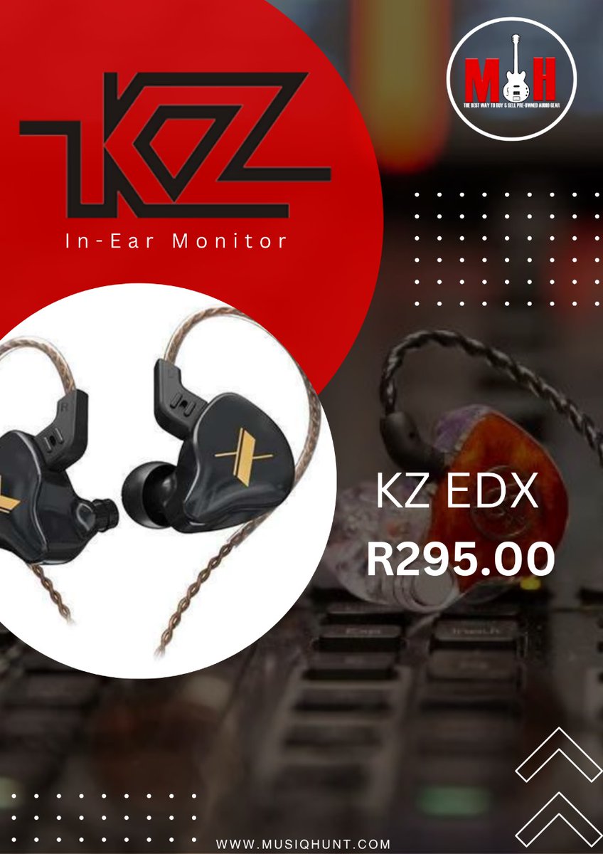 musiqhunt's tweet image. KZ in-ear monitoring: Bringing crystal-clear sound and immersive experience to every beat, every note. 🎧✨ #KZ #InEarMonitoring #Audiophile
