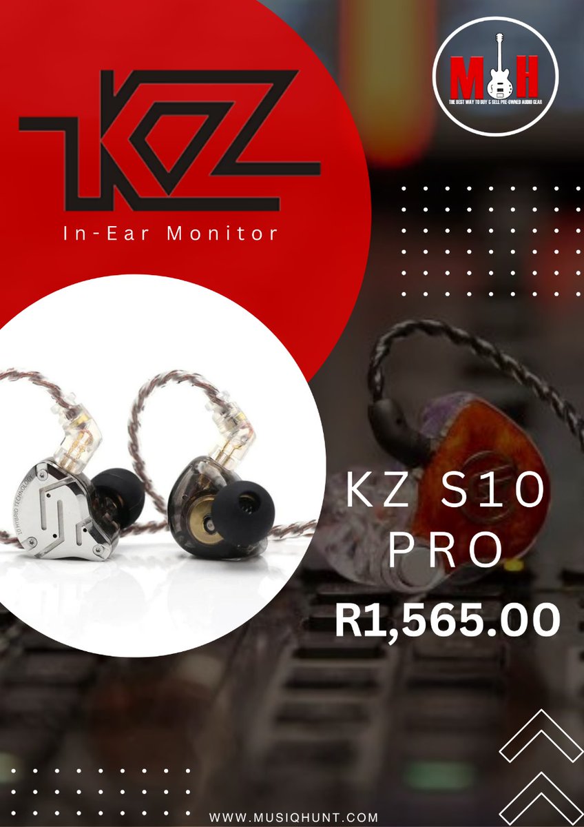 musiqhunt's tweet image. KZ in-ear monitoring: Bringing crystal-clear sound and immersive experience to every beat, every note. 🎧✨ #KZ #InEarMonitoring #Audiophile