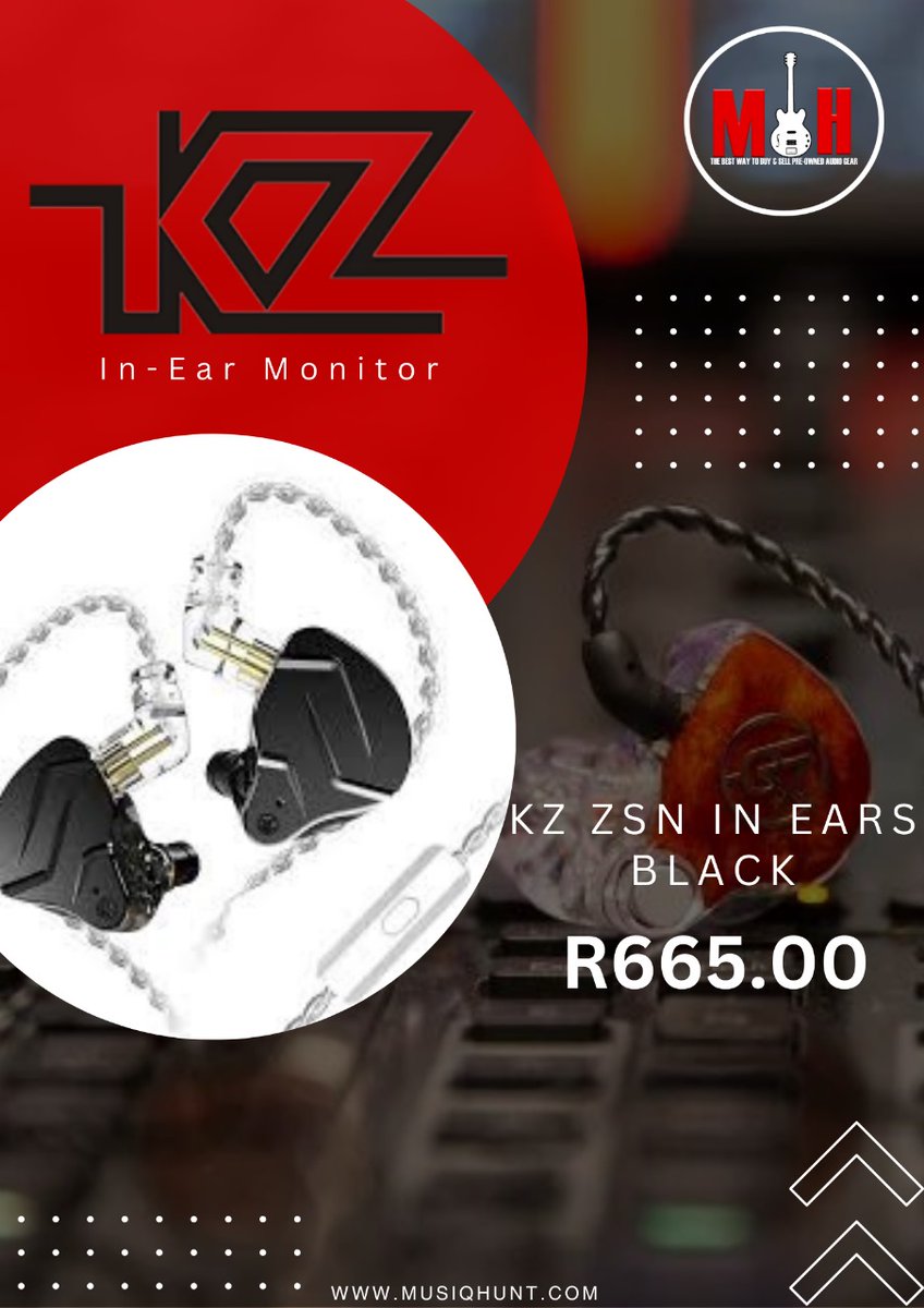 musiqhunt's tweet image. KZ in-ear monitoring: Bringing crystal-clear sound and immersive experience to every beat, every note. 🎧✨ #KZ #InEarMonitoring #Audiophile