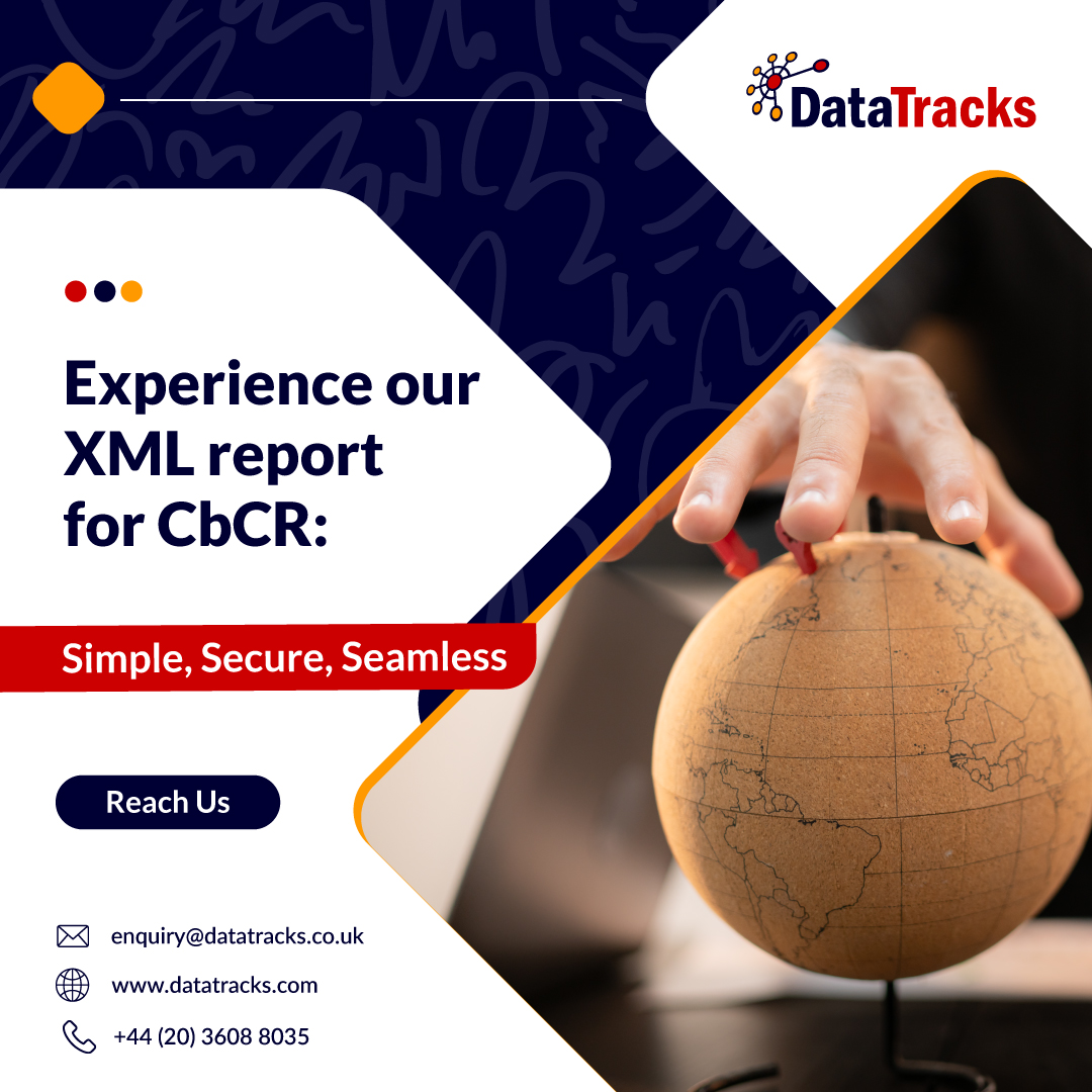 Enhance Your #CbCR Process: Experience Simple, Secure, Seamless XML Reporting.
Email: enquiry@datatracks.co.uk
Visit: datatracks.com/anywhere/cbcr/
Call +442036088035
 #XMLFormat #ComplianceMadeEasy #FastExpress #ReportingSolution #ExpressCbCR #ComplianceSimplified #EffortlessReporting
