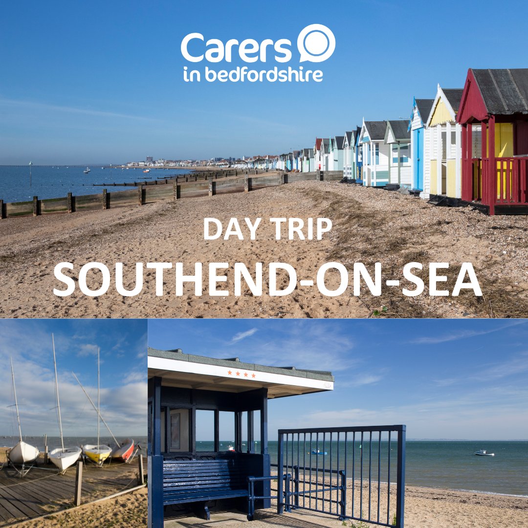 Time to reserve your place on our annual Carers day trip to the sea! This year we are off to Southend-on-Sea on August 10th. For more information and to reserve your place visit: carersinbeds.org.uk/events/southen… #daytrip #summer #carers #wecareforcarers #southendonsea