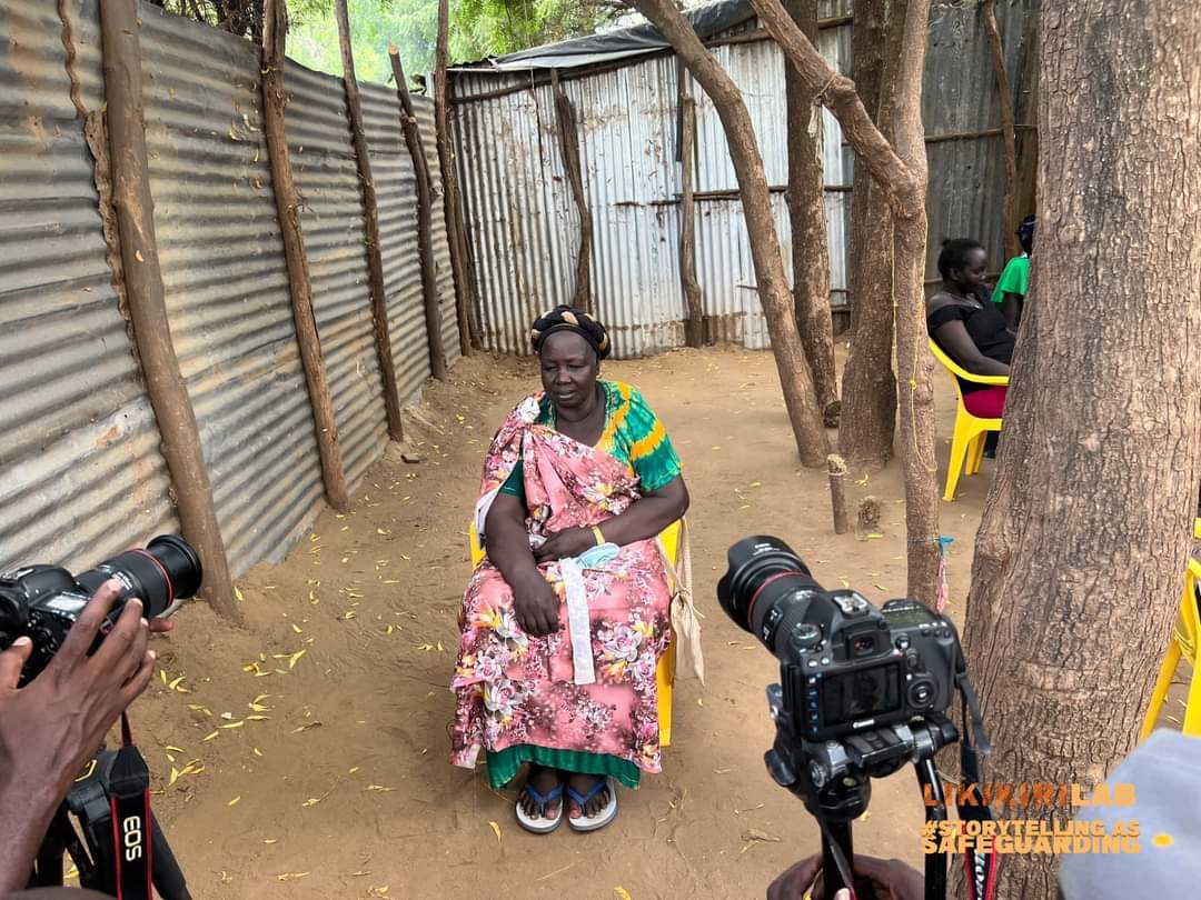 likikiri's tweet photo. The team in Kakuma practiced their skills by interviewing their elders about cultural heritage, including songs 

#CulturalProtectionFund 
#StorytellingasSafeguarding 
#LikikiriLab https://t.co/4LBZ9azTZ5