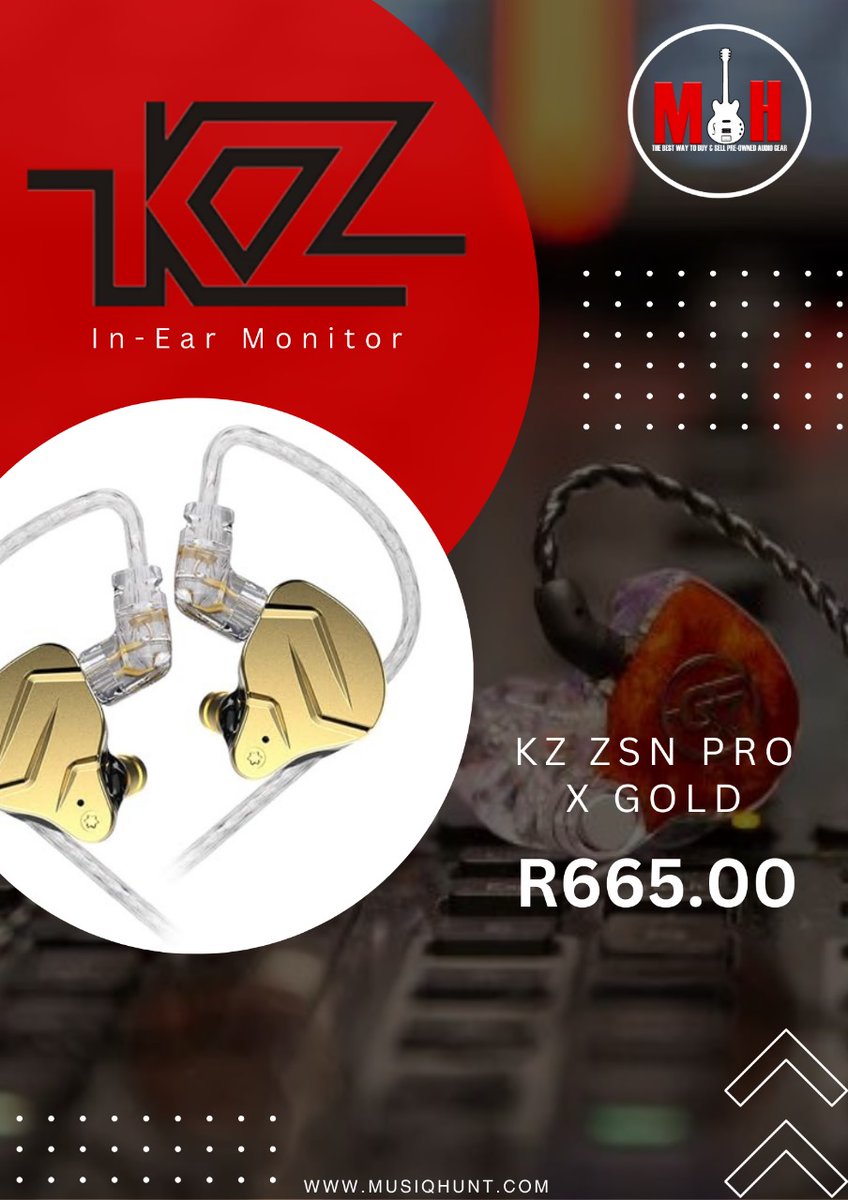 musiqhunt's tweet image. KZ in-ear monitoring: Bringing crystal-clear sound and immersive experience to every beat, every note. 🎧✨ #KZ #InEarMonitoring #Audiophile