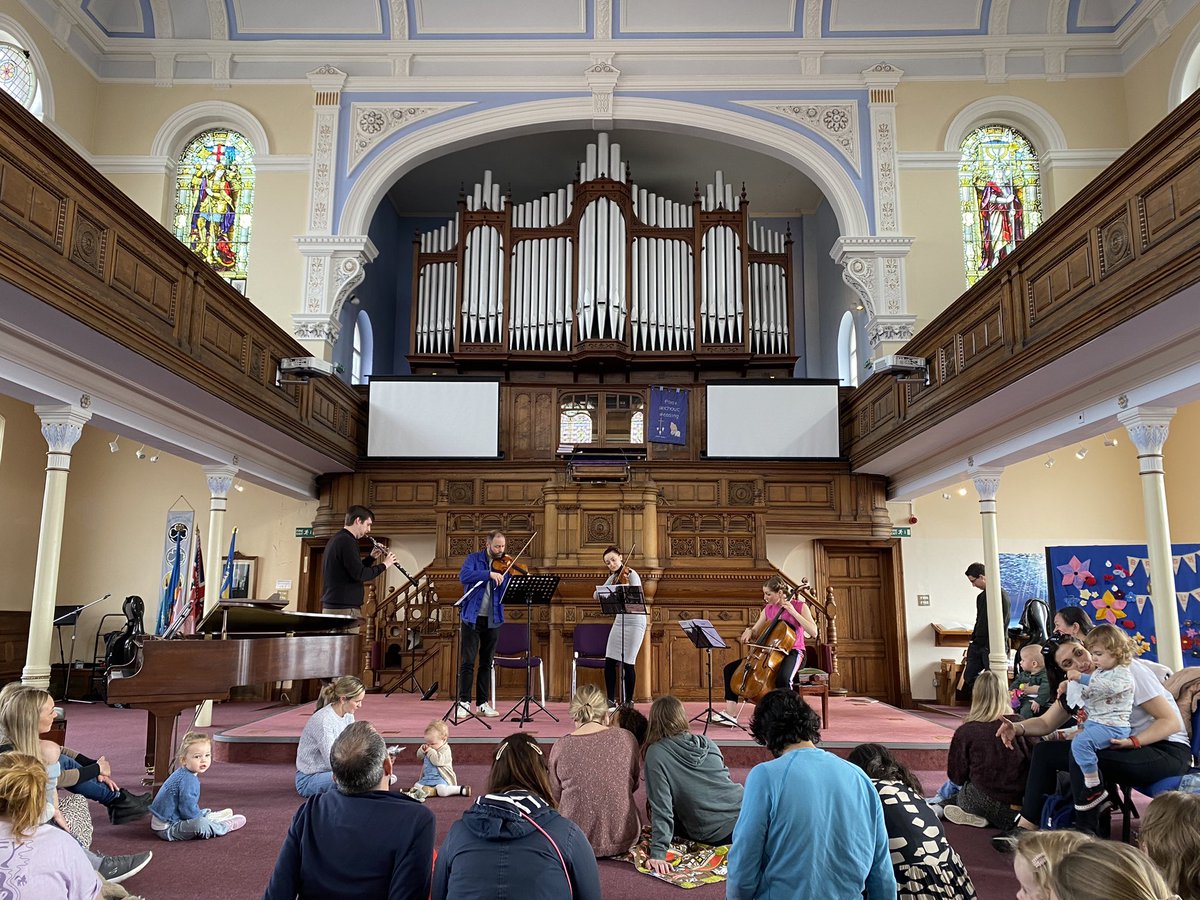 Our baby and toddler concert featuring seven festival artists was such a joyful start to Day Three of the festival. Huge thanks to Cara Berridge for leading it.