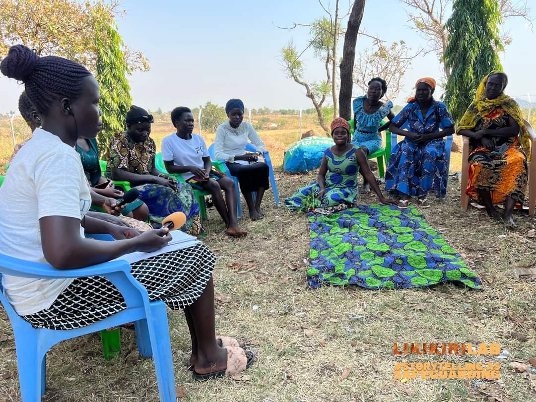Both teams in Arua and Kakuma conducted pilot Story Circles, where they are aiming to record 10 songs per session based on 5 moments in a woman's life cycle, totalling an incredible 400 songs by end of project! #CulturalProtectionFund #StorytellingasSafeguarding #LikikiriLab