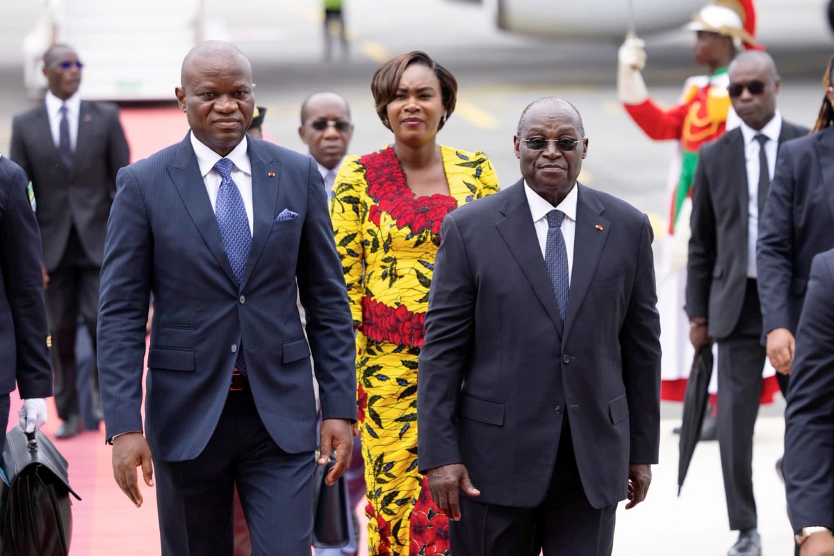#Diplomatie | Coopération bilatérale : la Côte d'Ivoire et le Gabon s'engagent à intensifier davantage les échanges économiques et commerciaux dans les secteurs agricole, minier et énergétique Abidjan, le 11 avril 2024- En visite d'amitié et de travail en Côte d'Ivoire, le…
