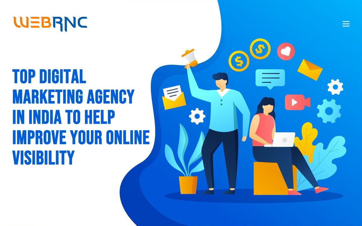 Top Digital Marketing Agency in India to Help Improve Your Online Visibility
Read More: t.ly/0_jlL
#webrnc #digitalmarketingagency #websitetraffic #onlinevisibility