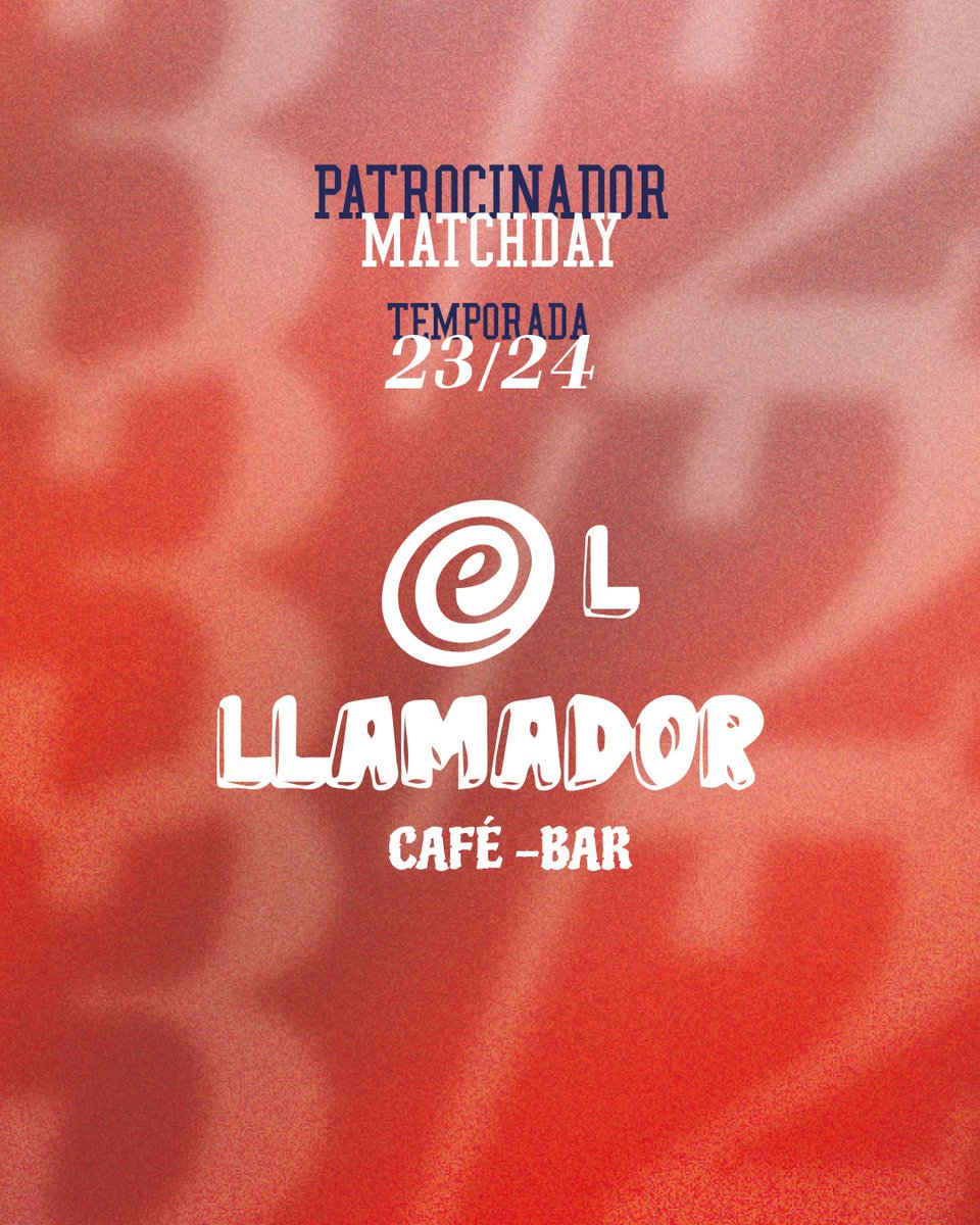 🌟🏀 ¡Celebremos la continuidad de uno de nuestros patrocinadores del Día de Partido: Café-Bar El Llamador! 🎉✨ ¡Nos emociona tener su apoyo! ¡Gracias por unirse a nuestro equipo hasta el final de la temporada! 🙌🏀